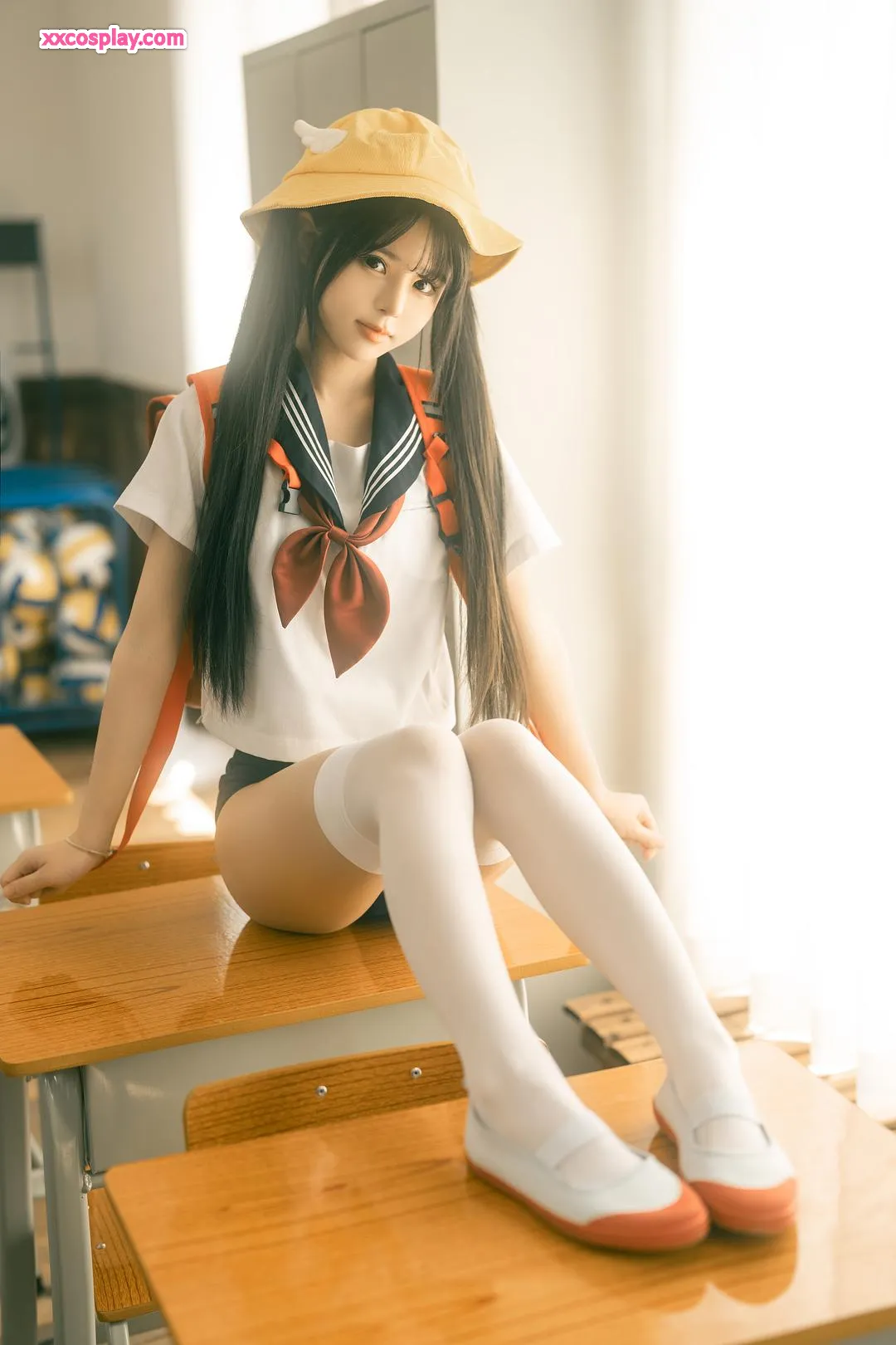 rua阮阮 as 치비 마루코ちゃん